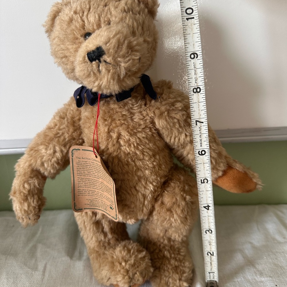 Boyds Bears AlBear Collectible Plush 11” Tan Jointed Steiger's Limited Edition